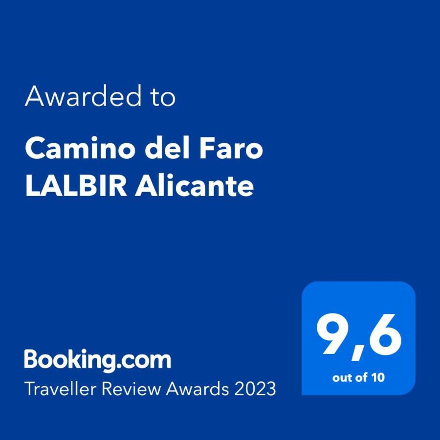 Camino Del Faro Lalbir Alicante El Albir Bagian luar foto